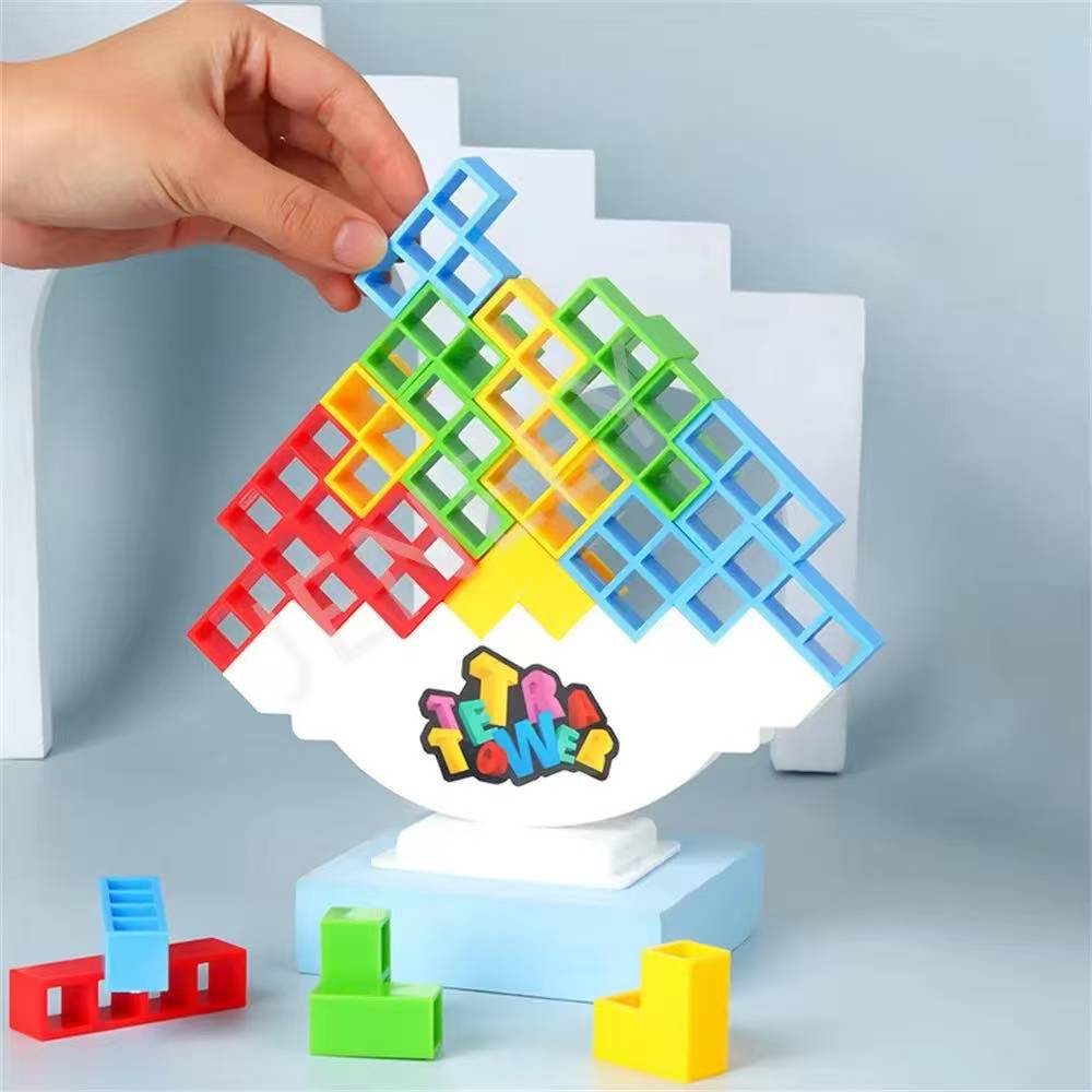 Board Game Saboteur - Tetris Kulesi Dengeleme Oyuncağı Çocuk Blokları