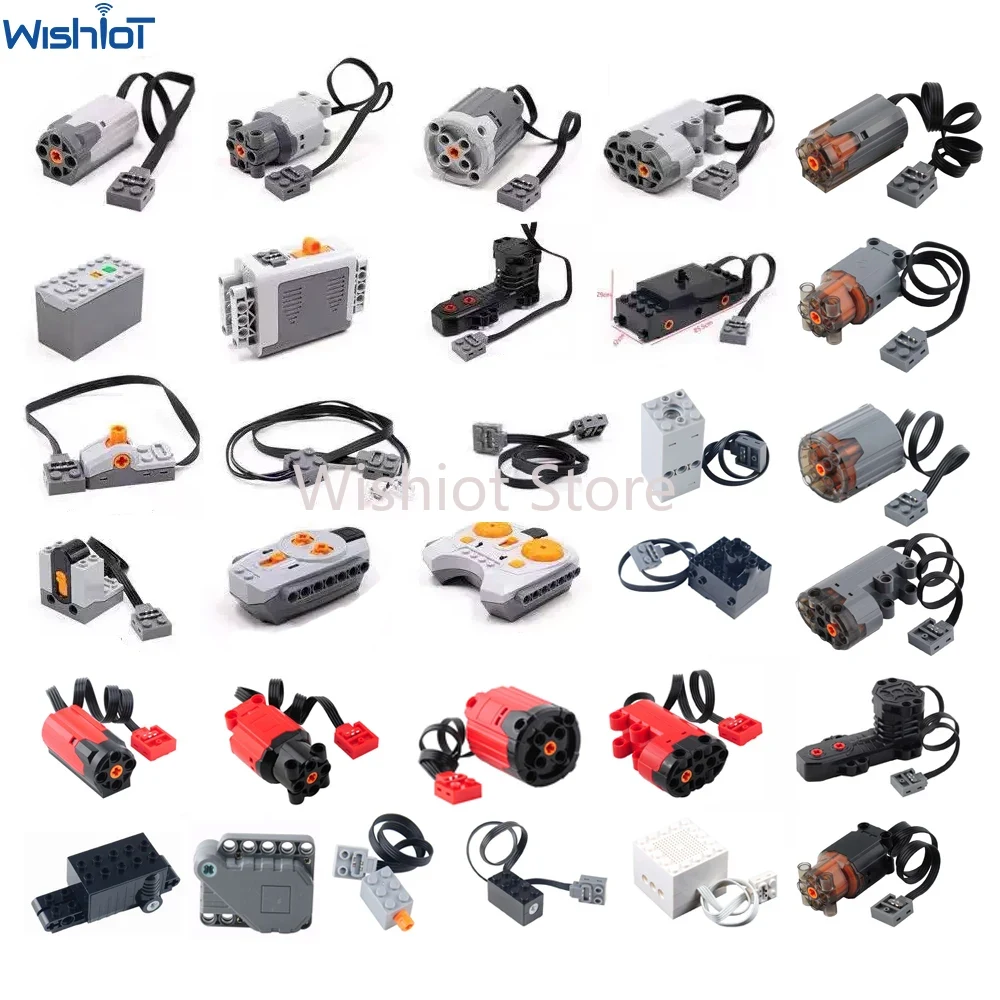 Lego Set Technic - Güç fonksiyonları Yükseltme Motoru Teknik Parçalar