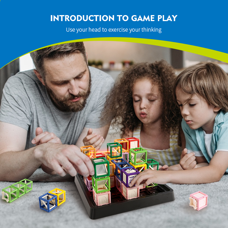 Board Game Ranking - 60 Seviyeli Zorluklar STEM Oyunu Lazer
