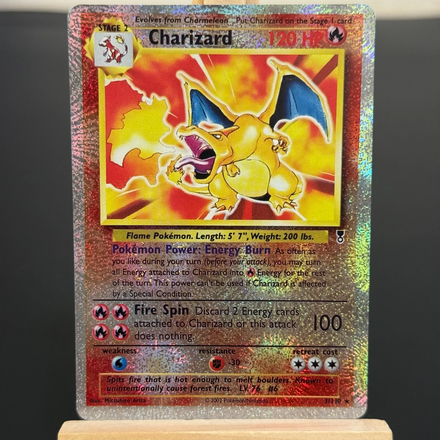 Board Game Online - TCG İngilizce Charizard Koleksiyon Kartı 2002
