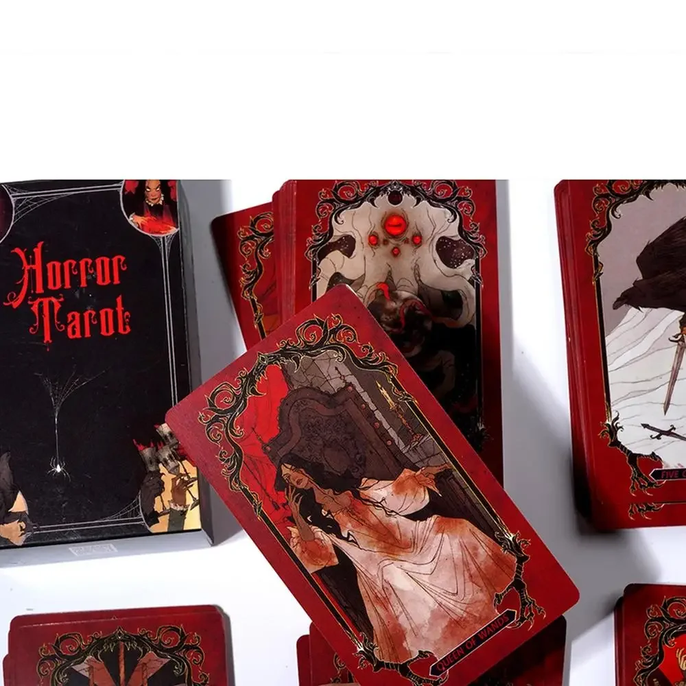 Board Game Or Boardgame - Korku Tarot Kartları Cep Boy Baskı