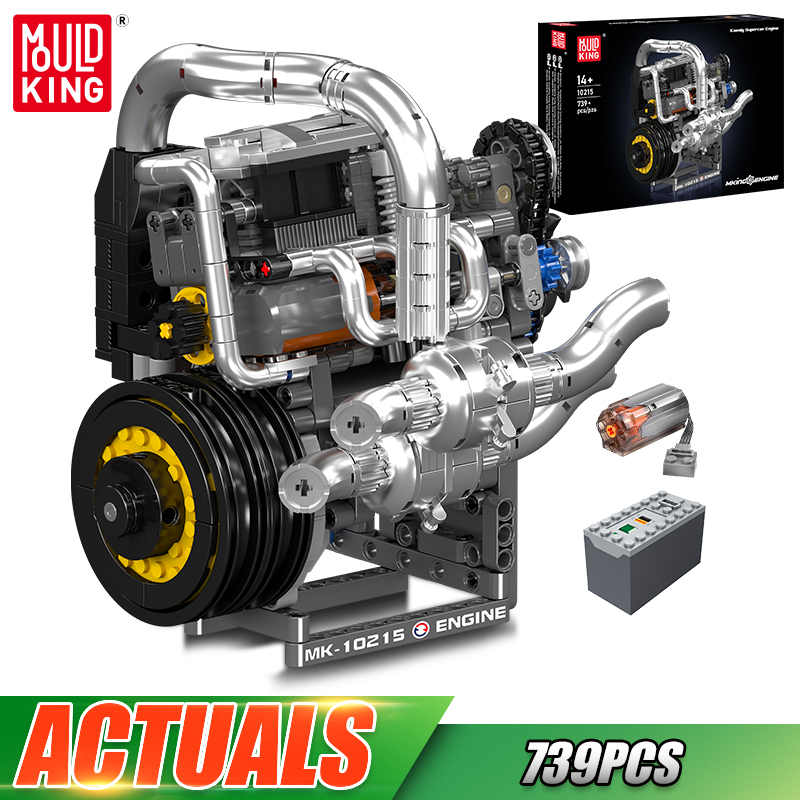 Lego Set Technic - Mould King 10215 Süper Araba Motoru