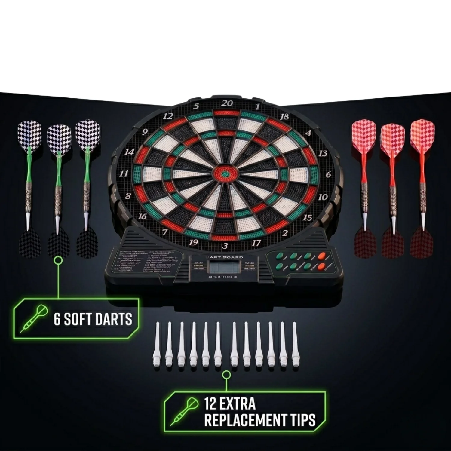 DartVibe Elektronik Dart Tahta - Board Game Ranking incelemesi ve fiyatı